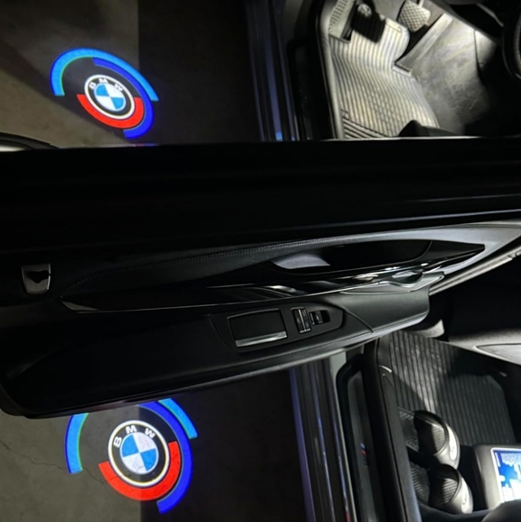 4 BMW 50th anniversary projector door lights - Picture 8 of 8